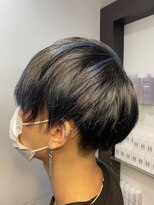 ゼスト フィーノ(ZEST fino) 【立川店 三谷海斗】メッシュ×ネイビーブルー