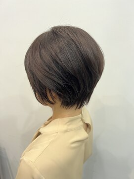 エニー 四条大宮(aNy) 【骨格補正カット】カット×グレーカラー