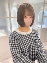 ランド 原宿表参道(LAND)&nbsp;グレージュカラー/ボブウルフ/黒髪カタログ/ココアベージュ/20代