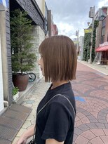 コレット 宇都宮(collet Gigi)&nbsp;前髪/マチルダボブ/ピンクベージュ/インナーグレージュ/ボブ