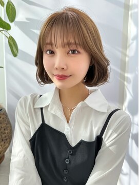 レイリー 原宿 表参道(Rayreee) 韓国ボブ/タセッルボブ/タンバルモリ/シルキーベージュ