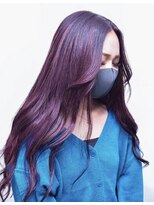 ヘアーエクステンド エフ 渋谷(f)&nbsp;レッドバイオレットカラー