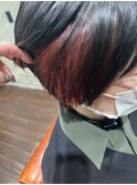 ショート☆インナーカラー