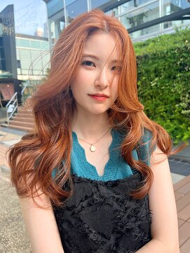 ディフィーノ 青山(DIFINO) 【DIFINO 青山】ダブルカラー/オレンジブラウン