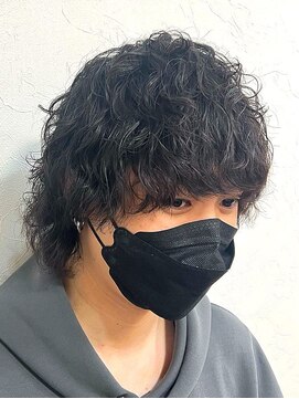 ノワール NOIR スパイラルパーマ/ツイストスパイラルパーマ/アッシュブラック