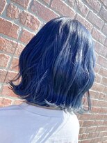 トゥルートラスト 和戸店(True Trust)&nbsp;おしゃれな大人のブルーカラー ネイビーブルー 外ハネボブ