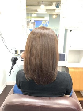 美容室 フラウ 横江店 髪質改善ストレート