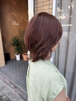 フィーカ(fika) レイヤーボブ×カシスピンク