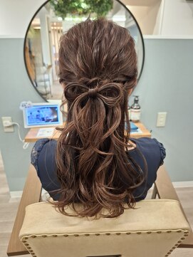リサプラン(RISA plan) リボンヘアアレンジ