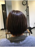大人ショートボブ