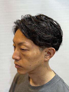 ヘアモード キクチ 銀座店 メンズナチュラルパーマ