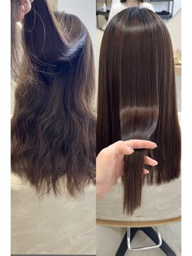 エメ 小山(Aimer) 美髪矯正◎ロングヘア◎艶髪