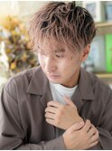 ■外国人風ニュアンスパーマ束感ショート401志木10代20代30代