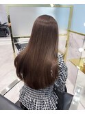 【ブリーチなしで叶える】透明感ブラウン