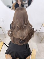 レクラ 渋谷(Leclat)&nbsp;ブリーチなしベージュ＊艶カラー＊韓国レイヤー【渋谷】