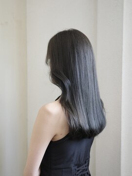 ニュイ(NUIT) レイヤーカット髪質改善トリートメントハイライトミニボブ