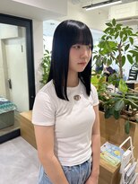 オーシャン(Ocean) 【OceanHair&Life田中愛梨】切りっぱロング/髪質改善ストレート