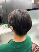 ソレイユ バイ アルフレッド(SOLEIL by alfRed)&nbsp;ナチュラルセンターパート 刈り上げなし　20代　30代