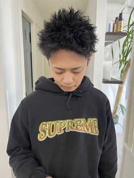 ピグメント(pigment) スパイキーパーマ