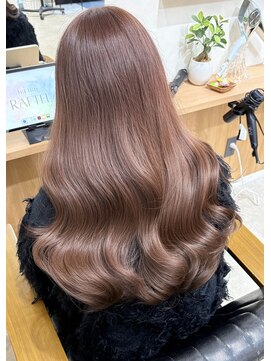 【RAFTEL 鴨井】柔らかピンクベージュ