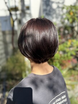 チョコレート(chocolate) 髪質改善大人可愛い20代30代40代50代ショートボブ