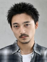 フィフス 神南(fifth) 渋谷メンズスパイキーショート緩めピンツイストスパイラルパーマ