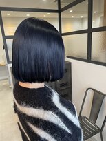 カノンヘアー(Kanon hair)&nbsp;ブルーブラック　ボブ