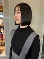 ロンド 表参道店(Lond)&nbsp;ボブ 切りっぱなしボブ タッセルボブ