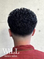 メンズサロン ウィル 阪急茨木(men's salon WiLL)&nbsp;極道パーマ