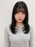 【原田指名限定30%OFF】似合わせカット+艶カラー+艶感UPケアTR¥9,000