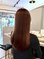 ヴィサージュバスク(VISAGE ba.s.k)&nbsp;広がり対策に艶感美髪縮毛矯正
