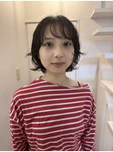 ショートレイヤーパーマ/代官山/パーマ/ショートカット