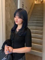 アイリー 名古屋(A/LEE) ブルーカラー/レイヤーカット