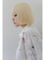 ソレイユトウキョウシブヤ(SOLEIL TOKYO shibuya) ボブ×ホワイトベージュ☆°.*