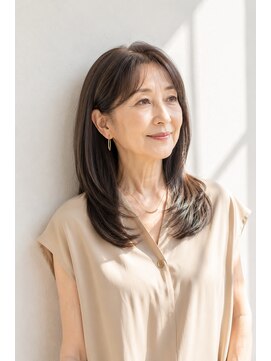 アッシュ 中野坂上店(Ash) 大人女性の艶髪ナチュラルストレート