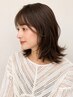 3回目まで新規価格【2・3回目ご来店の方限定】白髪染めワンカラー ¥5500