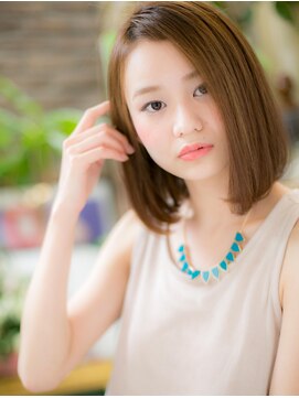 カバーヘア ブリス 上尾西口店(COVER HAIR bliss) *+COVER HAIR+*…ツヤ色☆ワンレンボブa!