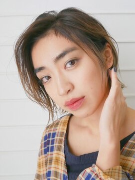 アース 沖縄泡瀬店(HAIR&MAKE EARTH) 無造作ミニレイヤーボブ
