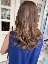 ヘアアンドメイクグラチア(HAIR and MAKE GRATIAE) ベビーオレンジカラー
