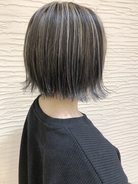 モリオ フロム ロンドン サッポロファクトリー店(morio FROM LONDON) 【morio】2020髪型ハイライトボブ