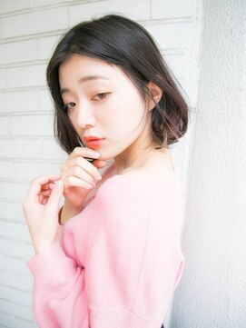 ルティア 池袋(Lutia) 透明感ブルージュカラー★大人ボブ★