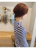 【Anree】ショート×カジュアルオレンジ
