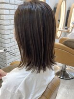 アドラーブル けやき通り店(adorable)&nbsp;【ハイライト】外国人風カラー　外ハネミディアム　20代30代