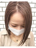 ケンジ ツルヤチョウ(KENJE tsuruyacho)&nbsp;ボブ×ミルクティーベージュ◎(横浜/鶴屋町)