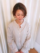 KMR&nbsp;トップはふんわり動きのあるショート