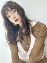 ノースイースト 荻窪店(north east)&nbsp;ロングニュアンス巻き/ スカーフアレンジ