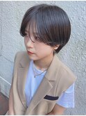 前髪長め大人ショート20代30代40代表参道