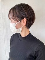 アイティーバイアルバム 八王子店(IT by ALBUM)&nbsp;丸みショート_くびれヘアビタミンカラーメルティカラー_ba364181