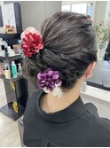 【札幌平岡 成人式ヘアセット　五十嵐美穂】