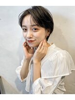 ガーデン オオタカノモリ(garden otakanomori)&nbsp;大人可愛いベビーバングショコラベージュショート